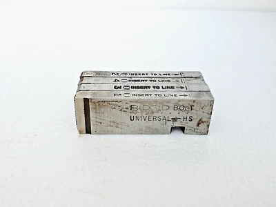 RIDGID 48725 Bolt Dies 3/4"-16 UNF RH High Speed Chasers For Machine Die Head - Image 1 of 4