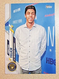 2020 TOPPS UPDATE #U-269 CHRISTIAN YELICH SP SHORT PRINT VARIATION MIL BREWERS - Photo 1/2