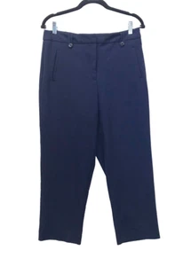 Studio Works Pants Women’s Size 10 Navy Blue Trousers - Picture 1 of 5
