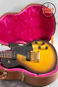 1993 Gibson Les Paul Jr. II Tobacco Sunburst - Real Player’s Wear, Vintage-Style - Picture 1 of 23