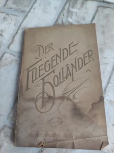Der Fliegende Holländer,Altes Textheft - Bild 1 von 3