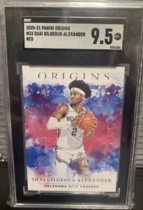 Shai Gilgeous-Alexander 2020-21 Panini Origins Red #33 Graded SGC 9.5 - Bild 1 von 2