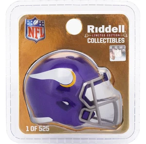 Minnesota Vikings NEW 2025 RIDDELL LIMITED EDITION pocket helmet in package NFL - Picture 1 of 2