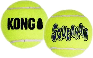 KONG - Squeakair Balls - Dog Toy Premium Squeak Tennis Balls - Large - Picture 1 of 2