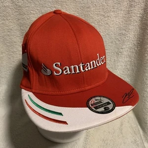 Ferrari Hat Adult Hat/Cap: Santander Puma Scuderia Flat Brim - Picture 1 of 12