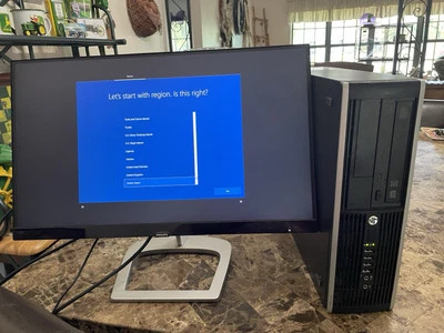 HP Compaq Elite 8300 SFF, Intel Core I5, 16 GB Ram, 250GB Hard Drive, Windows 10 - Image 1 of 4