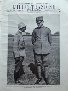 L'illustrazione Italiana 24 Settembre 1916 WW1 Carso Minerva Transilvania Aosta - Picture 1 of 1