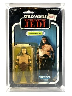 Star Wars Rancor Keeper Return Of The Jedi ROTJ 77 Back Kenner 1983 Sin usar, en caja con estuche Foto 1 de 3