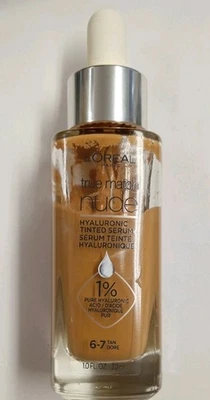 Loreal True Match Nude Hyaluronic Tinted Serum 8-10 Deep 1 oz - Image 1 of 2