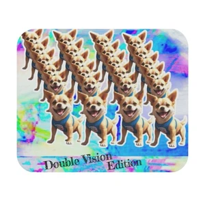 Alfombrilla de ratón colorida con temática de perro, lindo regalo para mascotas, decoración de oficina en casa - Imagen 1 de 5
