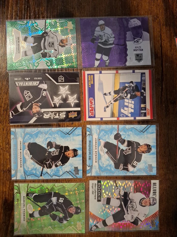 Los Angeles Kings Lot Of 8 Cards As Pictured **Combine Ship * - Image 1 of 4