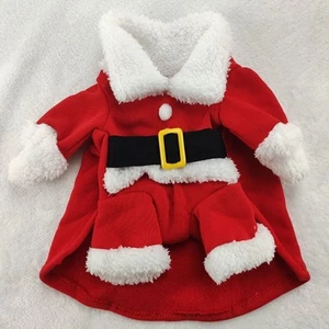 Pet Dog Christmas Clothes Santa Claus Dog Costume Winter Puppy Pet Cat Coat New - Picture 1 of 17