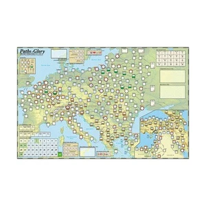 GMT Card-Driven Game Paths of Glory Mounted Map Bag VG+ - Picture 1 of 1