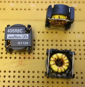 6.8uH 3.6A 20mΩ Toroid Core Inductor Choke Murata 406R8C SMD Multi Qty - Picture 1 of 3