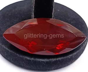 116.20 Ct Lab Created Red Topaz Marquise Cut Certified IGL Loose Gemstone 5MSY - Picture 1 of 8