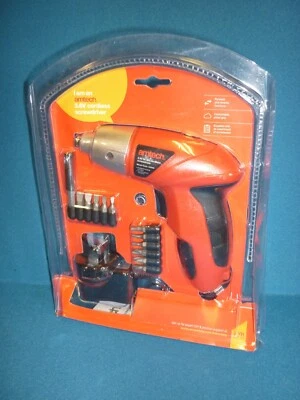 Destornillador Eléctrico Inalámbrico 3.6V Taladro Recargable Herramienta Eléctrica Cargador + Brocas Foto 1 de 2