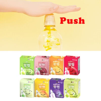 POPCAP Push Cap Niños Jugo Saludable Cápsula Portátil Vitamina Fruta Bebida K-Food Foto 1 de 4