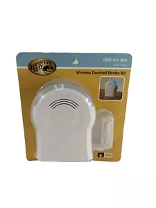 Hampton Bay Wireless Table Top Strobe Door Bell Kit Doorbells LED Light Sound - Picture 1 of 9