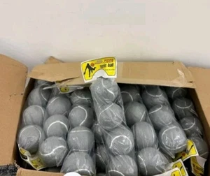 4 PACK TIGER Pre-Cut Walker/Chair/Desk Tennis Ball Glides Slides Gray - Picture 1 of 1