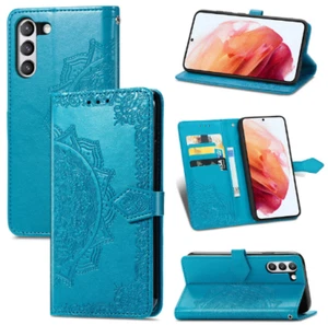 For Samsung Galaxy Z Fold 3 5G Luxury Leather Card Holder Flip Wallet Phone Case - Picture 1 of 8