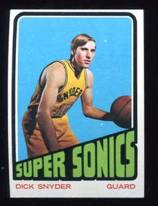 1972 Topps Basketball #136 Dick Snyder Card - EXMT      #0790 - Picture 1 of 1