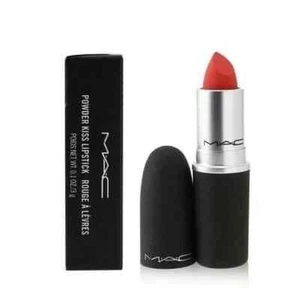Lápiz labial MAC Powder Kiss 308 mandarina O tamaño completo 0,1 oz 3 g NUEVO EN CAJA - Imagen 1 de 1