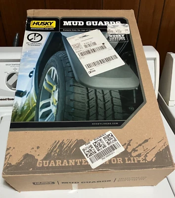 Guardabarros Husky Liners aletas 4 piezas delanteras/traseras con bengalas Ford F-150 2015-20 Foto 1 de 4