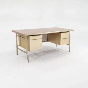 1958 Gordon Bunshaft SOM / Alcoa / GF Studios Italic Desk w General Fireproofing - Picture 1 of 9