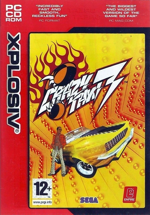Crazy Taxi 3 - SEGA - PC CD-ROM - XPLOSIV - RARE - NEW & SEALED - Image 1 of 1