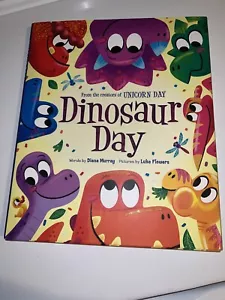Dinosaur Day BY Diana Murray ILLUSTRATED by Luke Flowers HardCover Book New - Picture 1 of 1