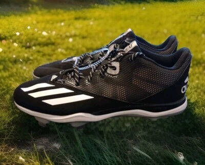 Botines de béisbol Adidas Dual Threat para hombre 12 F37751 negro/blanco Foto 1 de 4