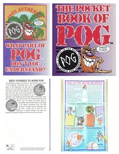 The Pocket Book of Pog Poster & History & Rules Book The World POG Federation - Picture 1 of 8