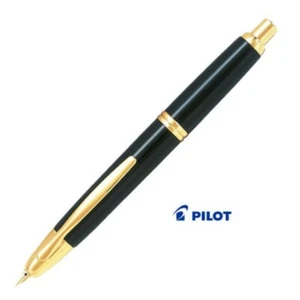 Pilot Namiki CAPLESS Vanishing Point Fountain Pen Black Fine Nib FC-15SR-B-F - Picture 1 of 5