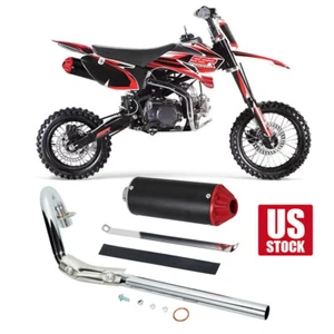 28mm Exhaust Pipe For CRF50 70 Apollo SSR lifan 125cc 140 150cc ATV Dirt Bike - Picture 1 of 9