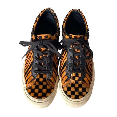 Vans X Billy's Bold NI SP Mixed Media Shoes Animal Print Mens 9 Womens 10.5 - Image 1 of 4