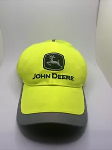 Berretto a rete John Deere autentico con licenza brillante al neon caccia baseball - Foto 1 di 4