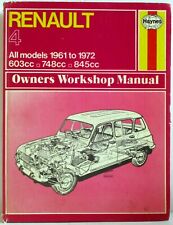 Haynes - Renault 4 / 1961-1972 All Models Owner's Workshop Manual - Used 122