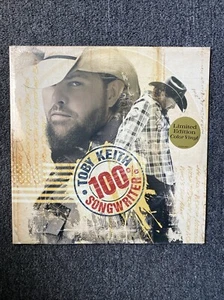 TOBY KEITH 100% Songwriter Walmart Exclusive Red White Blue Splatter LP SEALED - Imagen 1 de 2