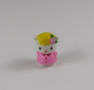 Squinkies Hello Kitty Series 1 Mystery Blind Bag Fifi Pink Dress Red Buttons - Picture 1 of 6