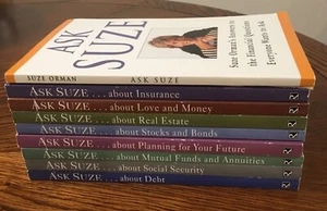 Ask Suze Financial Library - Lot of 9 books - Suze Orman - Picture 1 of 2