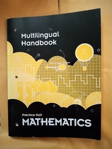Pearson Prentice Hall Mathematics Multilingual Handbook Paperback 9780133721935 - Picture 1 of 1