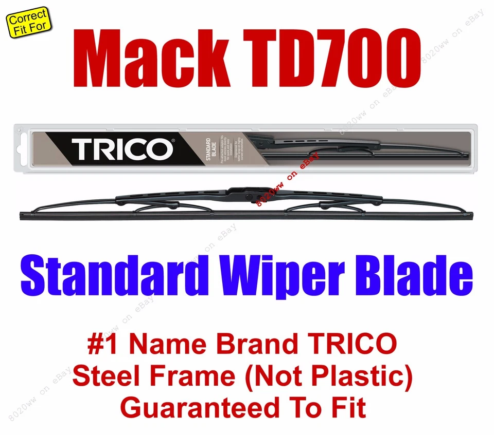 Escobilla limpiaparabrisas (cantidad 1) estándar - se adapta a Mack TD700 2010-2017 - 30200 Foto 1 de 1