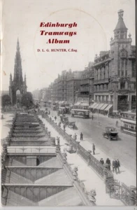 EDINBURGH TRAMWAYS ALBUM D Hunter + 4 Edin. Corp Tramways b/w photos from 1952 - Picture 1 of 4