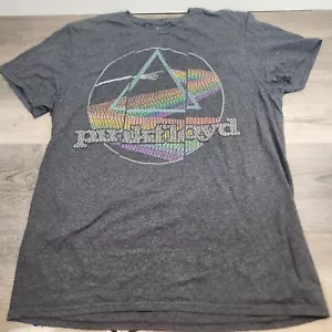 A1 Pink Floyd Dark Side Of The Moon Band T Shirt Adult Large Dark Gray Mens - Picture 1 of 3