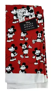 Disney Mickey Mouse Küche Geschirrtuch Tee 2 Stück klassisch schwarz weiß rot Kochen - Bild 1 von 3