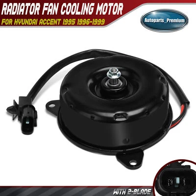 Radiator Fan Cooling Motor for Hyundai Accent 1995 1996-1999 L4 1.5L 9778622010 - Image 1 of 4