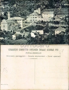 SAVONA PROVINCIA-FINALBORGO-COLLEGIO AYCARDI-A6-47 - Imagen 1 de 1