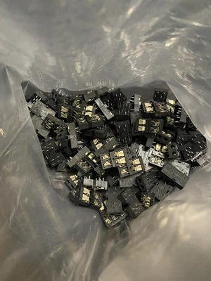 23.3 OZ of Telecom Connectors FOR SILVER SCRAP METAL RECOVERY Plate 660 Grams - Image 1 of 4
