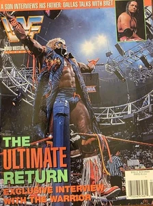 WWF MAGAZINE ULTIMATE WARRIOR JULY 1996 The Ultimate Return*HAS POSTER* F - Picture 1 of 14