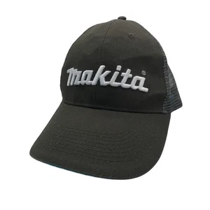 Makita Snapback Ball Cap Adult OSFM Green Grey/Grey Embroidered Raised Puff Logo - Foto 1 di 9